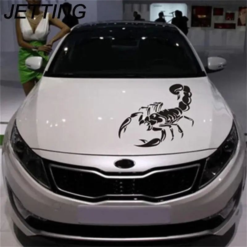 3D Waterproof Cute Scorpion Motorcycle Car Stickers and Decals Car Styling Stickers Funny Car Stickers For All Car