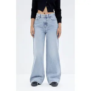 Pacsun Women's Cali Light Indigo Baggy Boyfriend Jeans