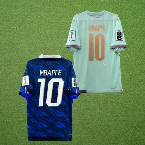 2026 France Authentic Home Jersey - Short Sleeve, Custom # 10 / Sizes S–XXL