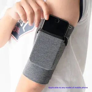 Viral Running Armband For Phone Reflective Sports Arm Sleeve Lightweight Breathable Night Running Gear With Card Slot Must Have Fitness Accessory For Men Women
