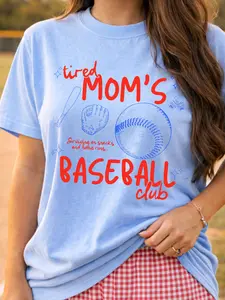 TIRED MOMS BASEBALL CLUB | CHAMBRAY