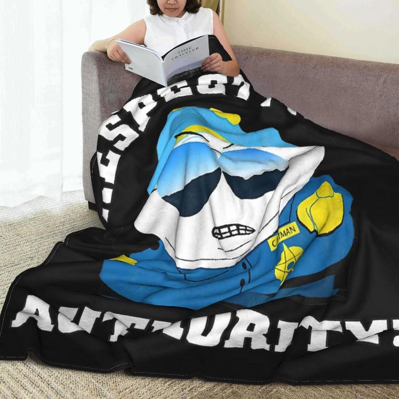 Southpark Anime Printed Blanket For Men Women Super Soft Cozy Funny Eric Throw Blankets for Bed 50x60 Inches Multi-size