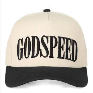 Godspeed Embroidered Hat Two Tone Baseball Cap Jesus Faith Christian Gif
