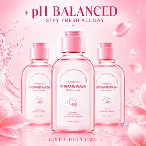 KORMESIC 2026 pH Balanced Feminine Intimate Wash - 3 Bottle | Probiotic Care & Odor Neutralizing | Gentle Daily Hygiene | Soothes & Hydrates
