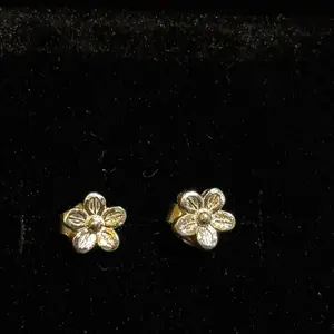 925 Sterling Silver Flower Stud Earrings | Dainty Floral Earrings