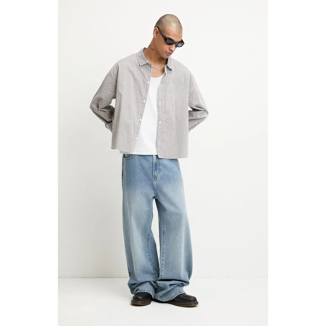 Pacsun Men's Blake Extreme Baggy Jeans Light Indigo Pacsun Men's Blake Extreme Baggy Jeans Light Indigo