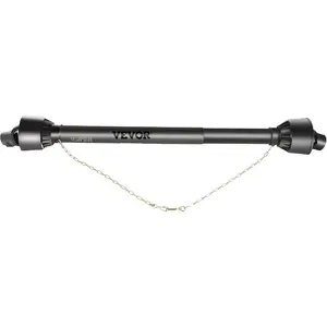 VEVOR PTO Shaft, 1-3/8 PTO Drive Shaft, 6 Spline End and Round Implement End PTO Driveline Shaft, Series 4 Tractor PTO Shaft, 51-75 Brush Hog PTO Shaft, for Finish Mower, Rotary CutterVEVOR Super Brand Day