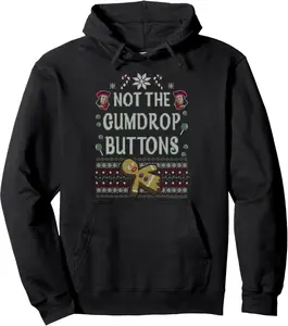 Shrek Not The Gumdrop Buttons Ugly Sweater Style Christmas Pullover Hoodie