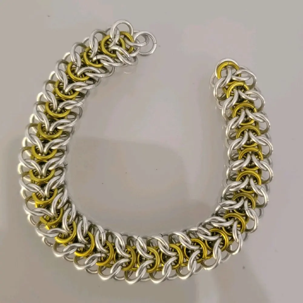 Handmade Elf Weave Chainmaille Bracelet