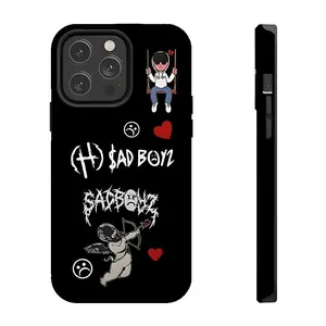 Sad Boyz Junior H Phone Case - Durable and shock-resistant, compatible with iPhone 17/16/15/14/13/12/11 Pro Max/Plus and Samsung Galaxy S23FE/22/23/24/25 - Glossy finish