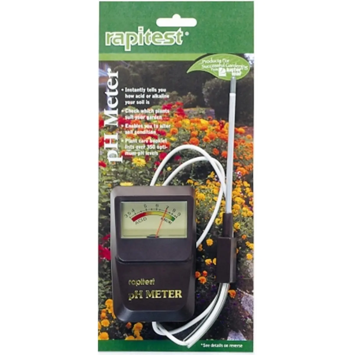 Lusterleaf Rapitest Soil pH Meter, Instant Ph