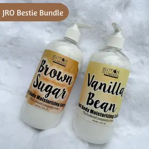 Bestie Bundle - Vanilla Bean and Brown Sugar Body Lotion by The Lotion Company (2: 16 oz)
