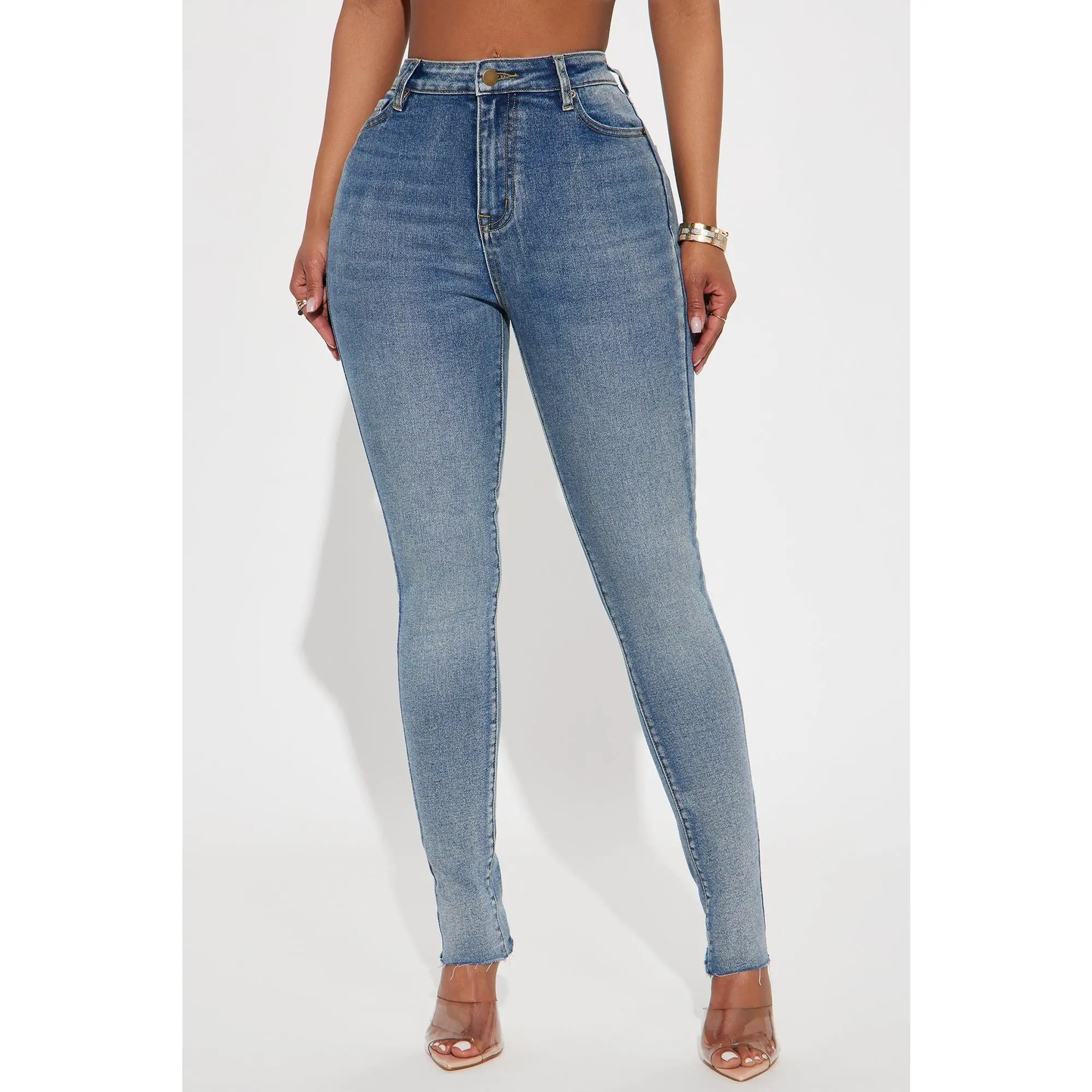 In My Prime High Waist Skinny Jeans - Vintage Wash
