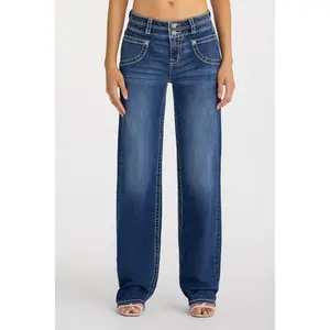 Nila Double Waist Slim Wide