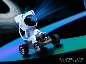 Starry Night Projector Lamp with Nebula Moon Rover 8 Color Modes Adjustable Angles Timer for Cozy Ambiance tv stick smartphone Mini Android Keystone Correction