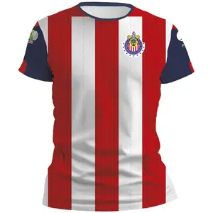 Liga MX Football Jersey Playera Chivas Local 17 Camisetas de Futbol, Football Gear, Sport Apparel, Soccer Jersey Men Women