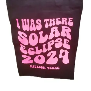 I was there-Black Solar Eclipse Tote Bag
