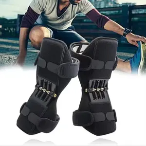 2 Piece Spring driven Knee Pads Breathable and Non slip Design Enhances Flexibility Adjustable Knee Pads Durable Construction Suitable for Climbing Stairs Light and Comfortable and Fits More Firmly