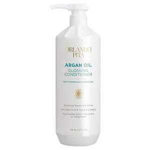 Orlando Pita Moroccan Argan Oil Gloss Conditioner and Bonus Gold Brush