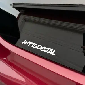Antisocial Window Vinyl Decal Sticker