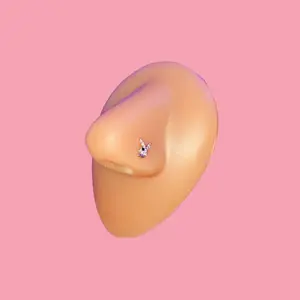 Bunny Nose Piercing - 20G/5/16" 316L Surgical Stainless Steel