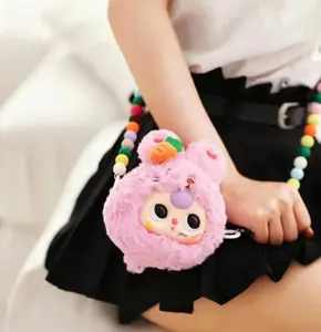 BB3-Take me out zipper bag" MysteryBoxes Bag Pendant Bunny Plush Dolls Soft Collectibles