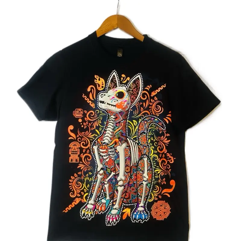 Aztec xolo t-shirt Cotton Casual Black Menswear Classic