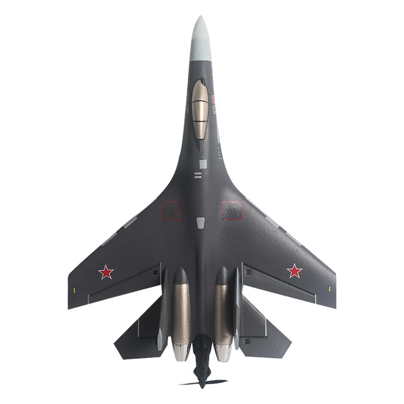 Upgraded Brushless Motor SU-35 Fighter QF009 375mm Wingspan 3D/6G Switchable 6-Axis Gyro 2.4G 4CH EPP RC Airplane Aircraft Fixed Wing RTF