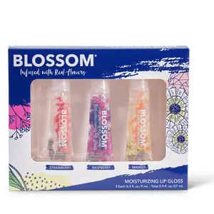 3 Piece Set - Moisturizing Lip Gloss Tubes