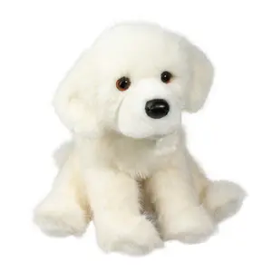 Douglas Cuddle - Everest White Retriever - 2067 - Weight 14.3 oz - Dimensions 10 × 11 × 11 in