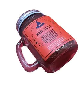 Red Salt, Housewarming Gift, Passion, Ritual Salt, Self Love, Root Chakra celtics alt croup cough ancient fine