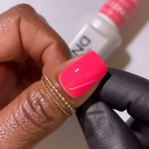 DND 812 Sweet Tooth Gel and Lacquer Duo nail care nail art blue gel nail