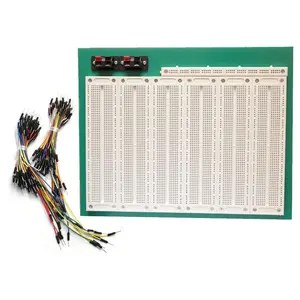 Tektrum Solderless Experiment Plug-In Breadboard Kit With Jumper Wires For Proto-Typing (4660 Tie-Points)