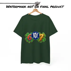 Lucky Clover 67 Tee | Shamrock Number Graphic
