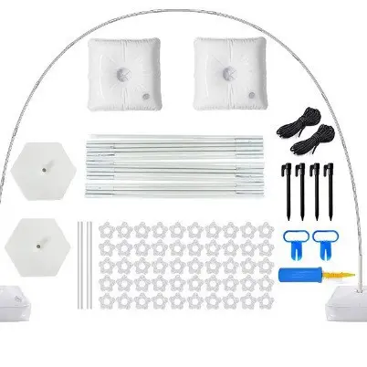 15 section fiber rod white water bag bas