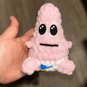 Hand Crocheted Pink Baby
