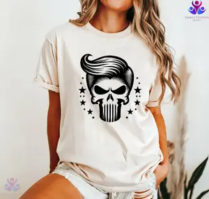 Comfort Colors Trump Skull Shirt, Donald Trump Election Shirt, Funny Trump Shirt, Election Shirt, Trump Punisher Shirt