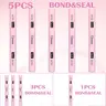 Lash Cluster Glue, 1pc/3pcs/5pcs Waterproof Eyelash Bond and Seal Eyelash Glue for Clusters, Black Long-Lasting 72H Eyelash Adhesive, DIY Eyelash Extensions, Makeup, Cosmetic, Best Lash Cluster Glue