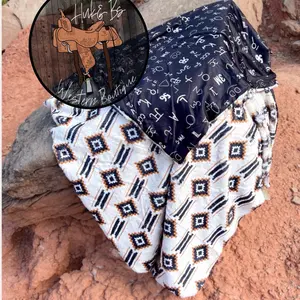 Aztec Blanket - Soft and Cozy Branded Design