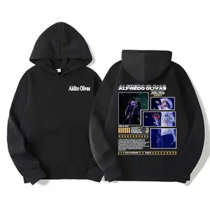 Rapper Alfredo Olivas New Album Tour Hoodie Men Women Hip Hop Pop Music Vintage Hoodie High Quality Comfort Pullover Hoodies