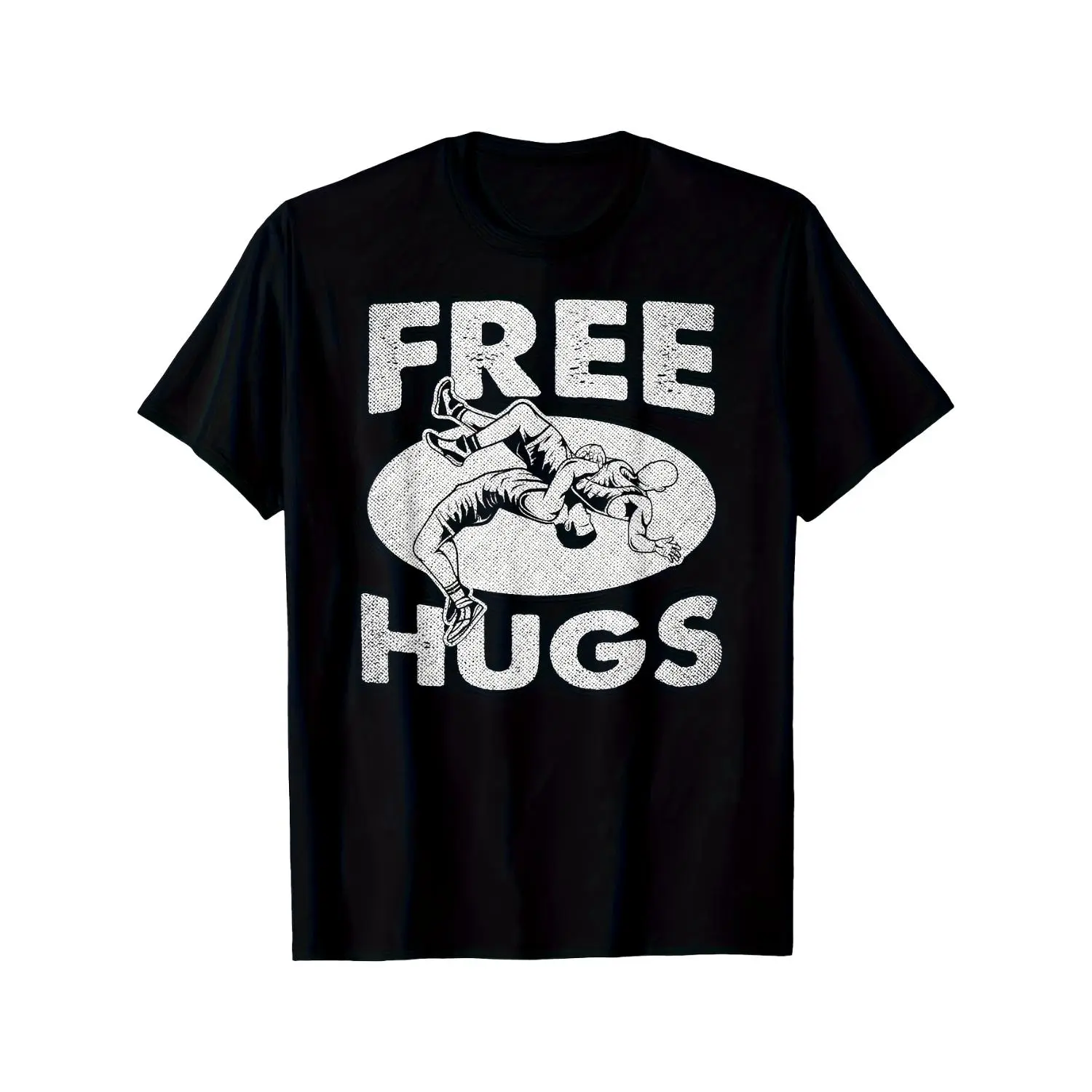 Wrestling - Funny Free Hug Wrestling T-Shirt