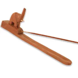 Wood burner with elephant