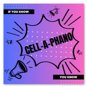 Limited Edition CELL-A-PHANO Vinyl Sticker
