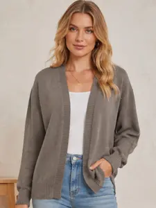 Autumn Simple Versatile Cardigan Coat in Solid Colors, No Lining, Perfect for Layering, Comfortable and Stylish Outerwear