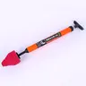 Stainless Steel High-Pressure Unclogger Tool - 120 psi Pressure Blast, Airtight Piston Technology, Ergonomic Comfortable Grip Handle, Plumbing Snake, Multi-Drain Use for Floor Drains, Showers, Clears Stubborn Clogs
