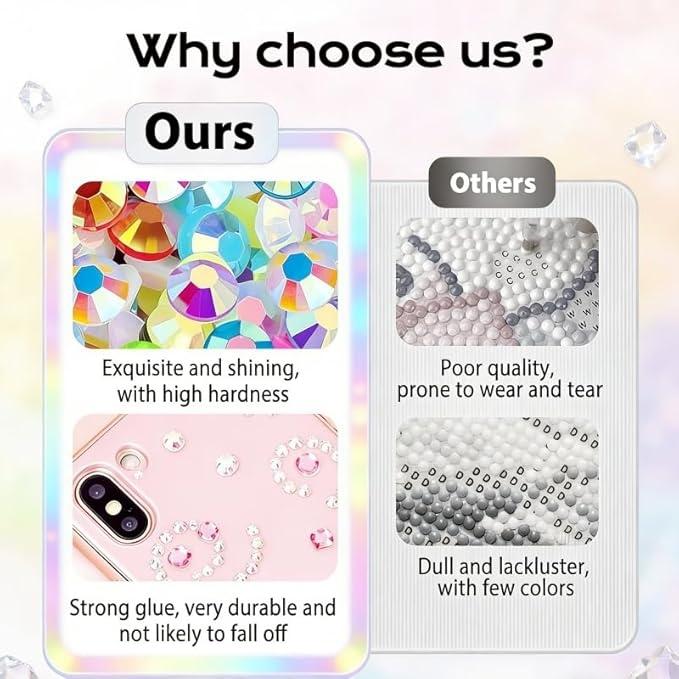 40 Color 40000Pcs Colorful DIY Resin Rhinestone Kit for Bedazzling, Resin Jelly Rhinestones for Bedazzling,Multicolor Flatback Gems for Diamond Art for Bedazzled Nail Art 40 Color 40000Pcs Colorful DIY Resin Rhinestone Kit for Bedazzling, Resin Jelly Rhinestones for Bedazzling,Multicolor Flatback Gems for Diamond Art for Bedazzled Nail Art