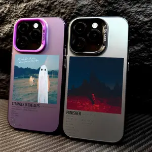 HOT Singer P-Phoebe Bridgers Music Album Phone Case Matte Laser Metallic Phone Case for iPhone 17 16 15 14 13 12 Pro Max Air | Aurora Gradient Finish | Smooth Matte Texture | Durable Scratch Resistant Anti Fingerprint Full Protection Cover