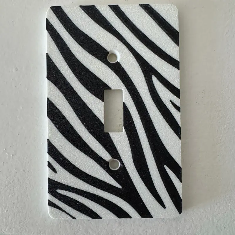 Zebra Light Switch Cover Zebra Light Switch Cover