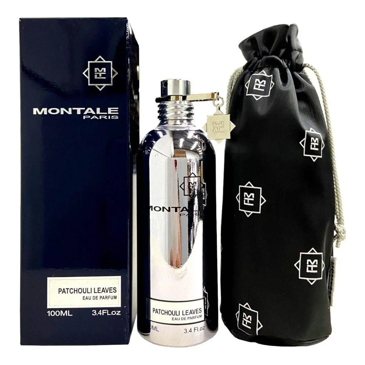 Patchouli Leaves Eau de Parfum Spray, 3.4 fl oz Unisex Fragrance with Amber & Musks Notes, New in Boxed Set, Premium Unisex Fragrance