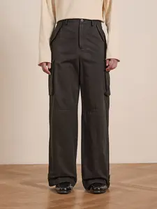 Utility Herringbone Cargo Pants